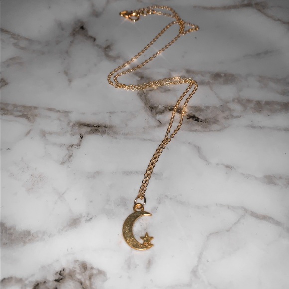 𝓃ℯ𝓌 ★ GOLD CELESTIAL NECKLACE - Picture 6 of 9